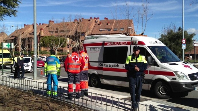 Foto del lugar del accidente