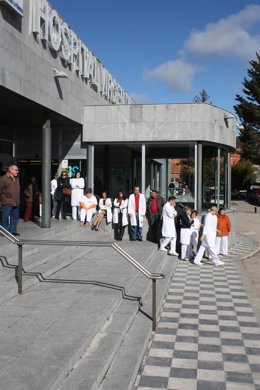 Manifestación de trabajadores en Cuenca
