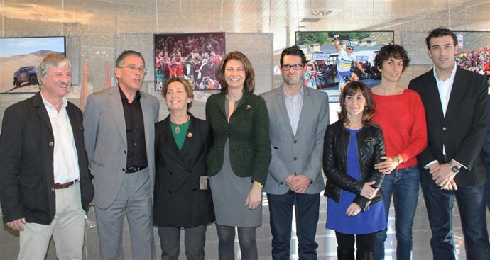 Presentación exposición Momentos Deporte Madrileño Lucía Figar Raquel Corral