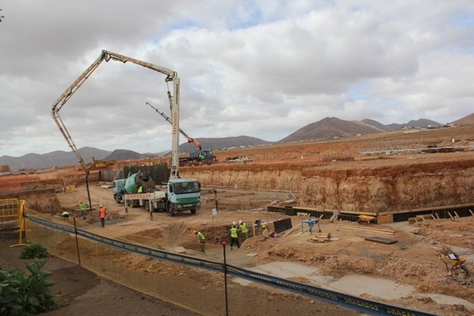 Obras del Parque Tecnológico de Fuerteventura