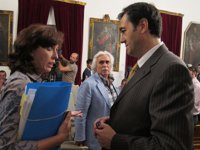 Baquerín denuncia a Gómez por el supuesto robo de un disquete con imágenes suyas grabadas por la Diputación