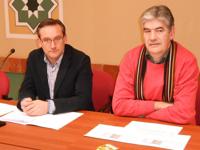 Joaquín Juste y Manuel Lázaro.