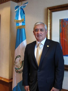 Otto Pérez Molina, presidente de Guatemala
