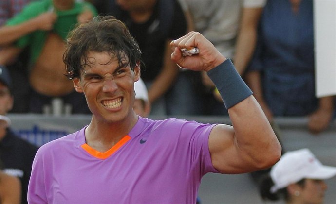 Nadal en el torneo de Viña del Mar