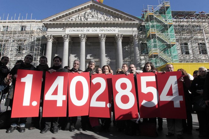 Ada Colau en el Congreso de los Diputados