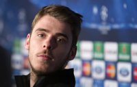 Fútbol/Liga Campeones.- De Gea: "Será difícil, pero trataré de atajar esos disparos de Cristiano"