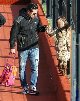 David Bustamante y su hija Daniela