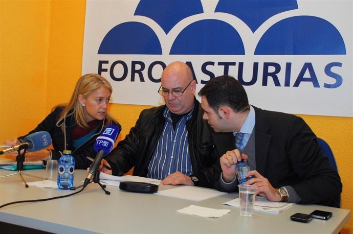 Juan Vega, Cristina Coto y Pablo Sánchez Lorda