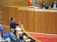 (AV.Feijóo defiende que no ha hecho "otra cosa que trabajar por el naval", entre reproches de la oposición