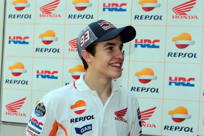 El piloto de MotoGP Marc Márquez (Repsol Honda)