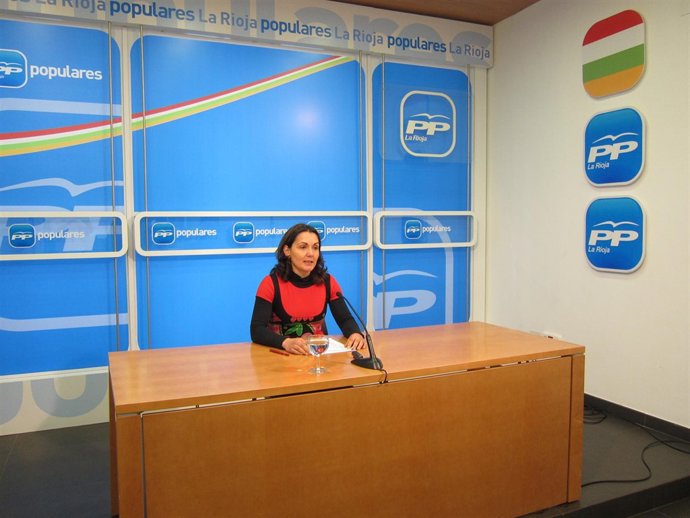 La diputada del PP de La Rioja, Raquel Sáenz