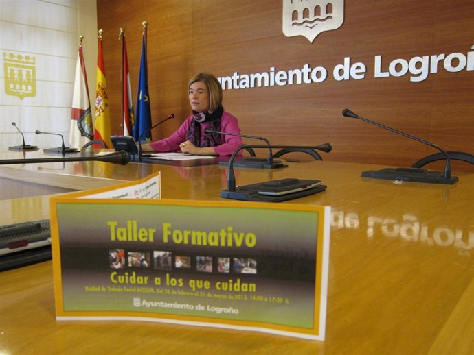 Paloma Corres, en la presentación del programa