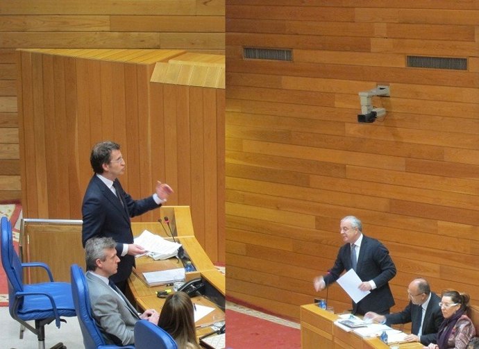 Cara a Cara Feijóo y Pachi Vázquez en el Parlamento