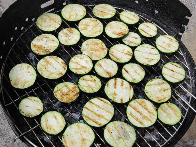 Calabacín, Barbacoa, Parrillada, Dieta Mediterránea