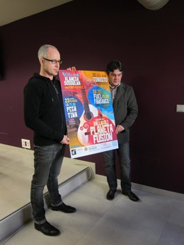 Carlos Quintana (izq) y José María Vieri presentan el 'Valladolñi Planeta Fusión