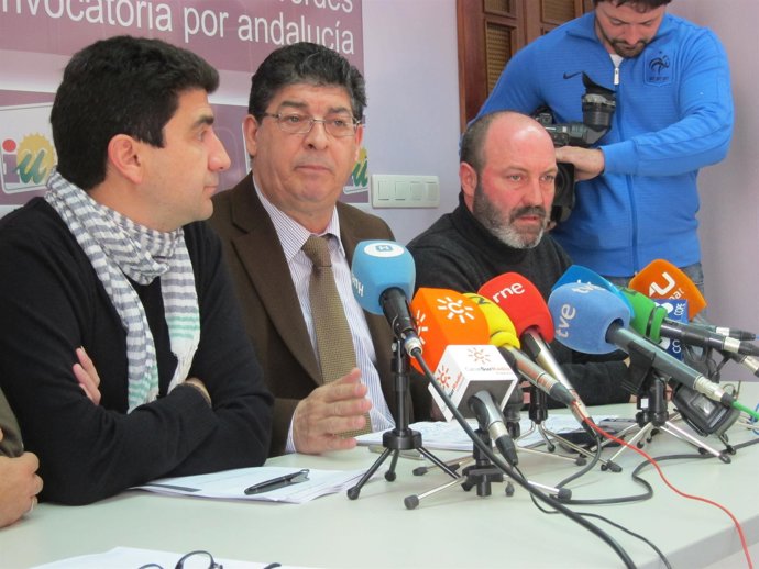 El coordinador general de IULV-CA, Diego Valderas. 