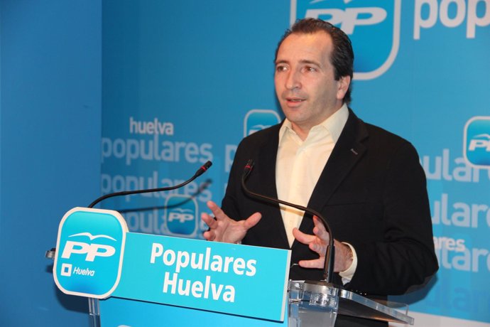 El alcalde de Almonte, José Antonio Domínguez (PP).