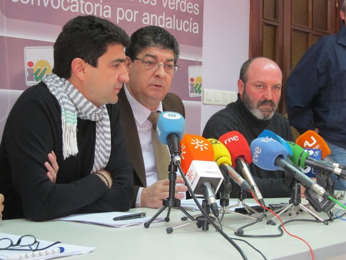 El coordinador general de IULV-CA, Diego Valderas. 