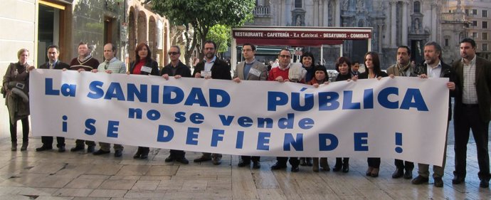 Asociaciones integrantes de 'Marea Blanca Murcia' en defensa de Sanidad Pública