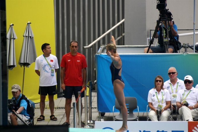 La Saltadora Española Jennifer Benítez
