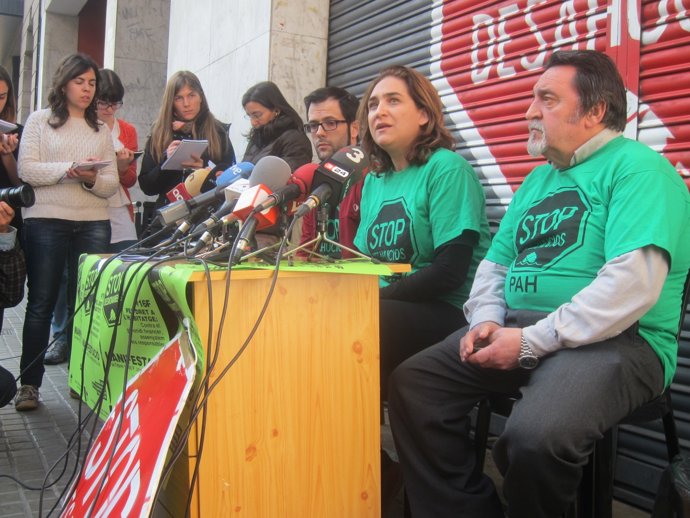 Albert Jiménez, Ada Colau y Matías González llaman a la movilización el sábado 