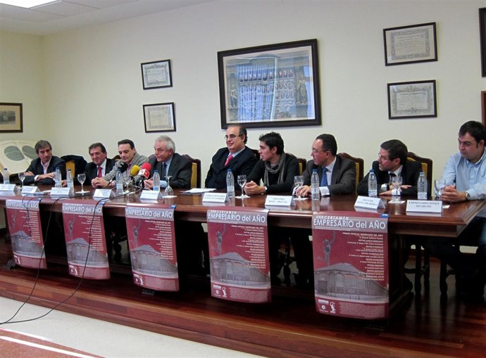 Los premiados en los XXXIX Premios Empresarios del Año en Valladolid 