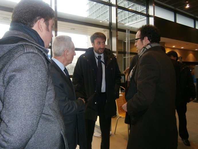 Lobón ha defendido en Bruselas los intereses de la ganadería extensiva