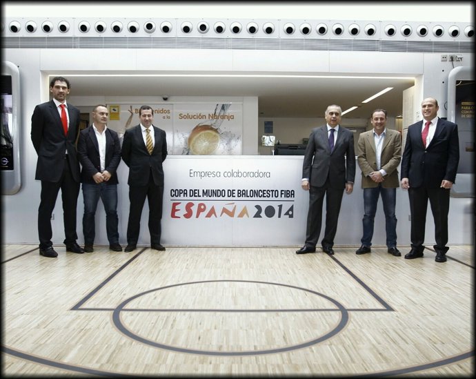 José Luis Sáez, Jorge Garbajosa, Copa mundo 2014 baloncesto