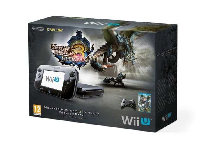 Pack de Wii U con Monster Hunter 3