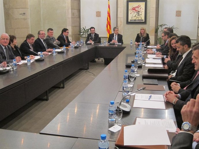 Reunión del Patronat Catalunya Món-Consell de Diplomàcia Pública de Catalunya