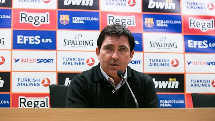 Xavi Pascual en rueda de prensa