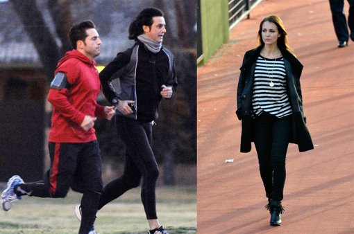 Montaje de David Bustamante y Paula Echevarría