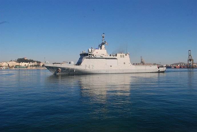 Salida BAM 'Rayo' a la Operación Atalanta