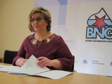 La diputada del BNG Tereixa Paz
