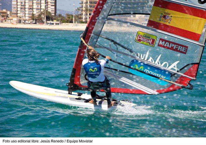 La española Marina Alabau, medalla de plata en la King's Cup