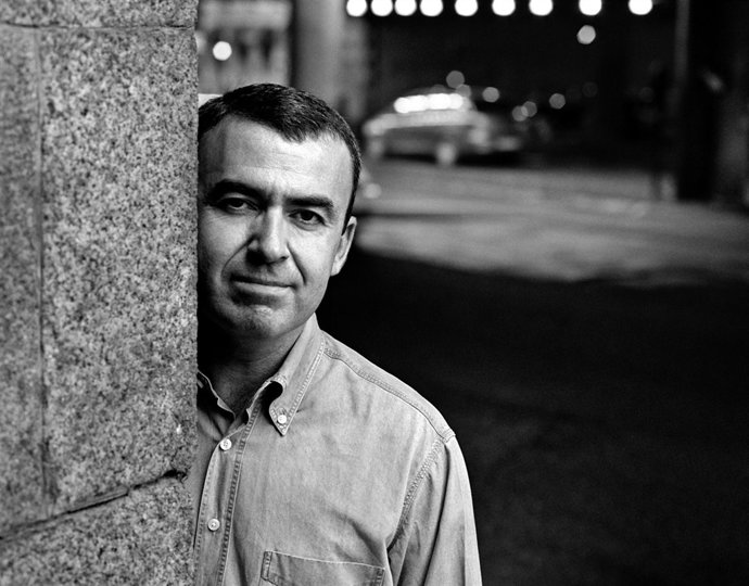 Lorenzo Silva, spanish writer.Madrid September 2007