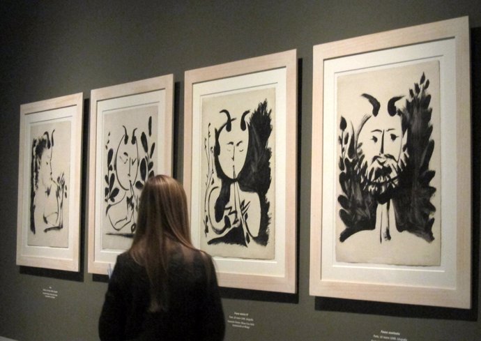 Exposición de Picasso en el Centro Cultural Bancaja