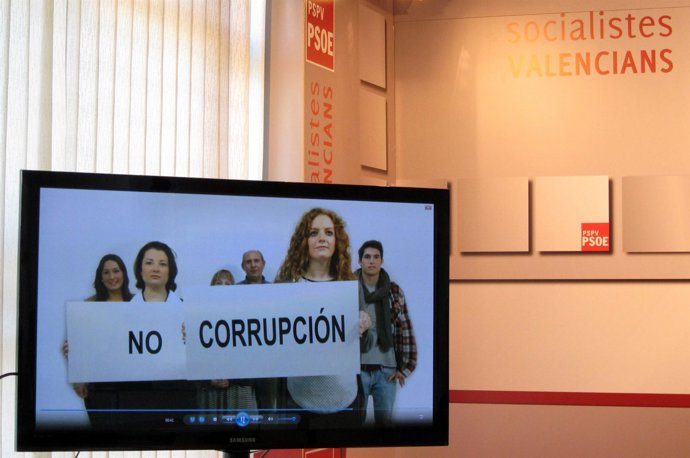 El PSPV empieza a recaudar aportaciones ciudadanas contra la corrupción.