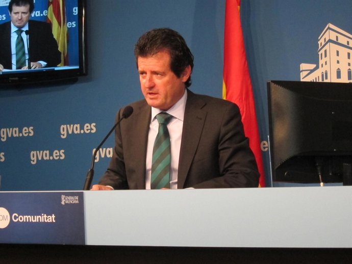 José Císcar en rueda de prensa