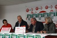 CCOO-A y UGT-A reclaman a la Junta que luche por "el modelo social" y el "autogobierno" frente al Ejecutivo central