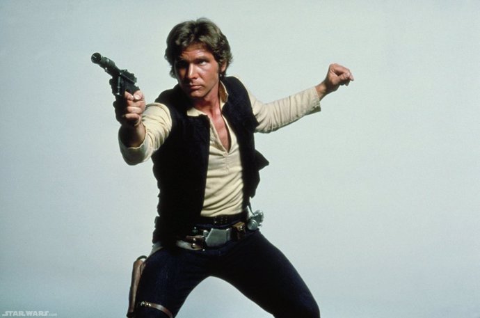 Harrison Ford es Han Solo en Star Wars