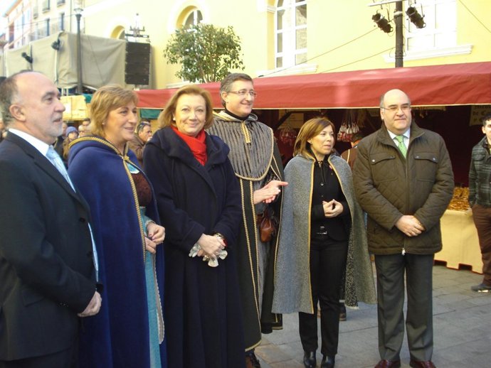 Ana Alós ha estado hoy en la fiesta medieval de Teruel