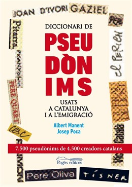 'Pseudònims Usats A Catalunya' 