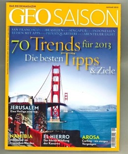 Portada de la revista 'GEOSaison'