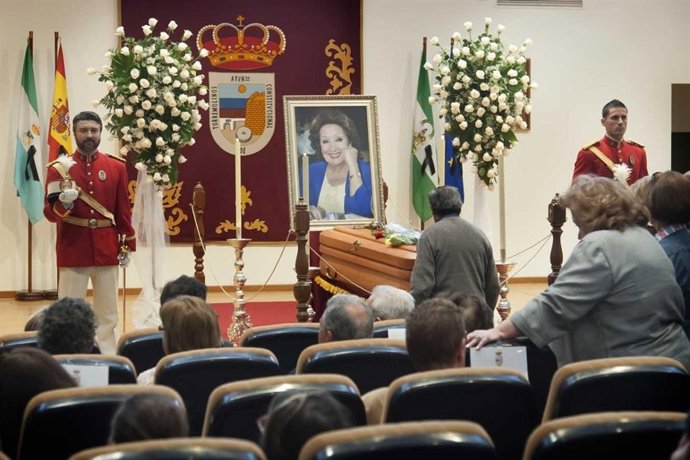 Capilla ardiente de Marifé de Triana