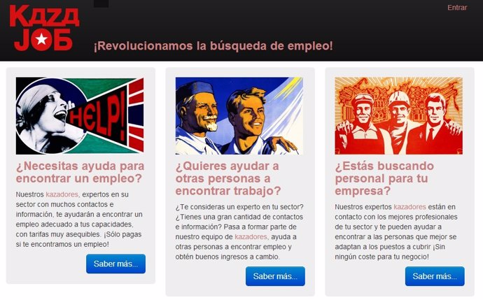 Aplicación de búsqueda de empleo Kazajobs