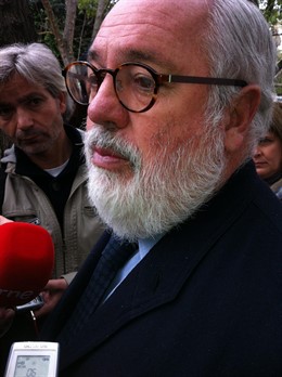 Cañete en declaración a los medios este domingo en Jerez