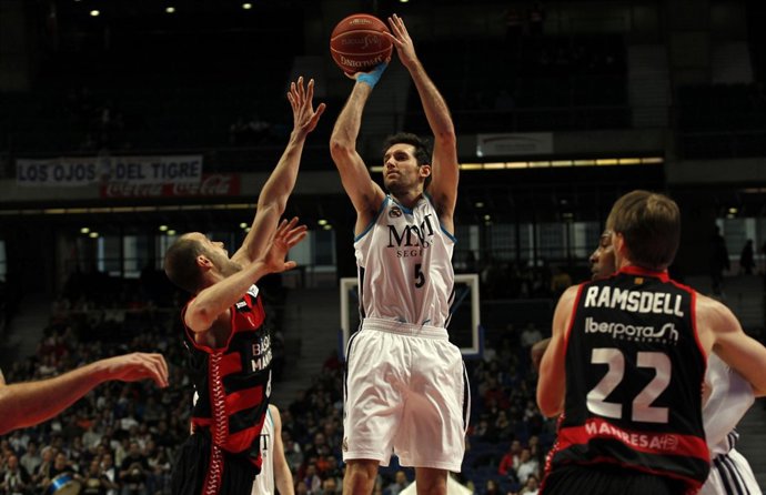 Rudy Fernández, del Real Madrid