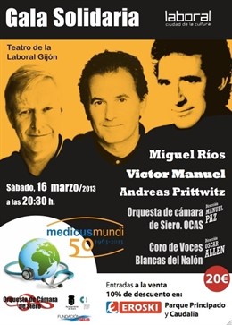 Concierto Solidario Miguel Ríos Y Victor Manuel