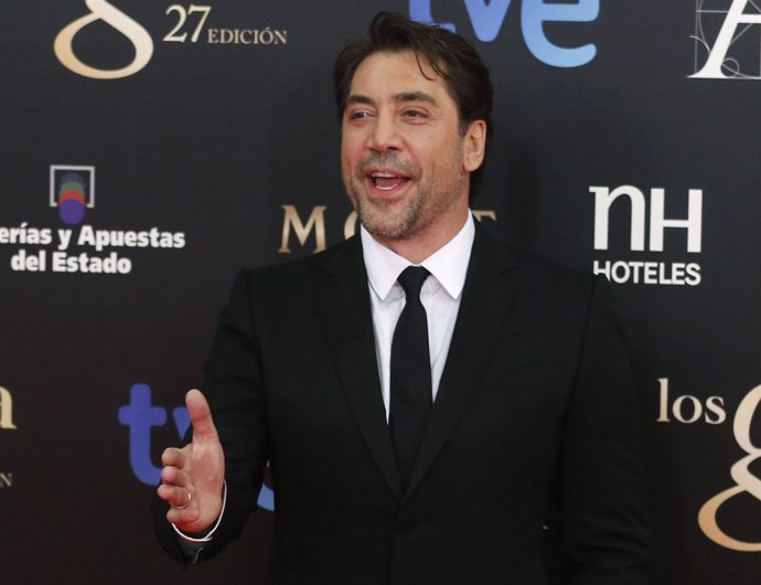 Javier Bardem en los Goya 2013